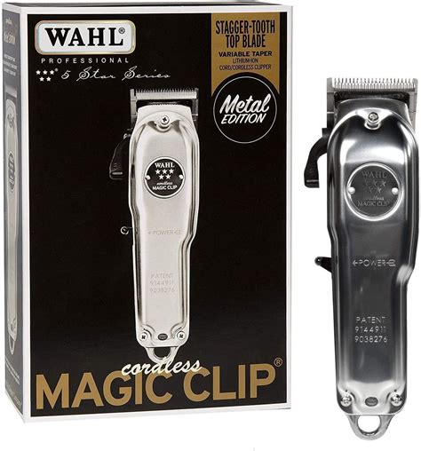 Experience Unparalleled Comfort with the Wahl Magic Clip Cordless Metal